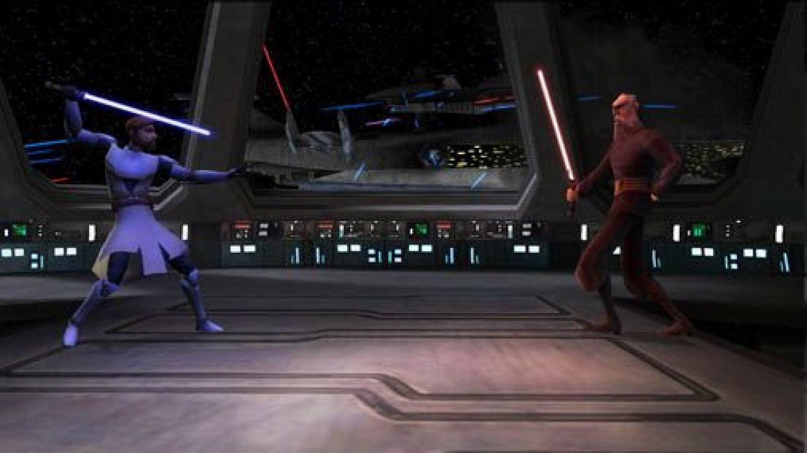 Star Wars: The Clone Wars: Lightsaber Duels – Nintendo Wii (Wii) lightsaber fighting action video game gameplay