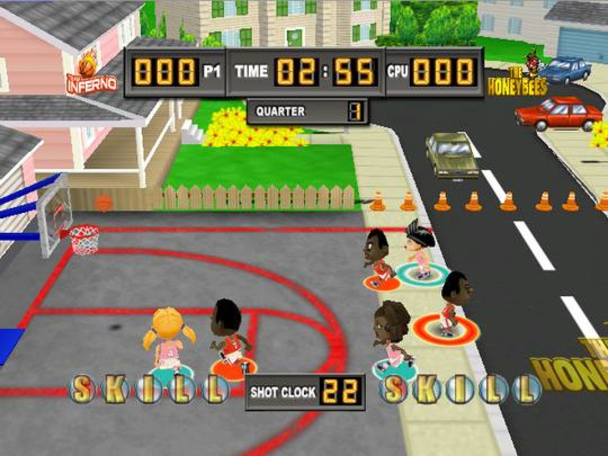 Kidz Sports: Basketball – Nintendo Wii (Wii) arcade basketball sports video game gameplay