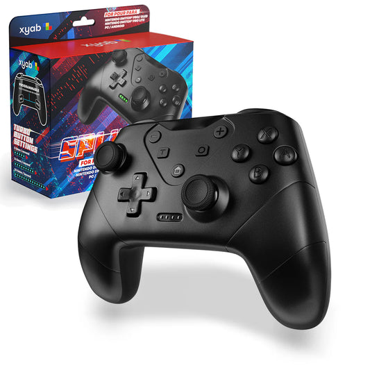 SPLIT Pro Wireless Controller for Nintendo Switch ergonomic wireless gaming controller featuring dual analog sticks textured grips responsive buttons and enhanced Nintendo Switch multiplayer experience