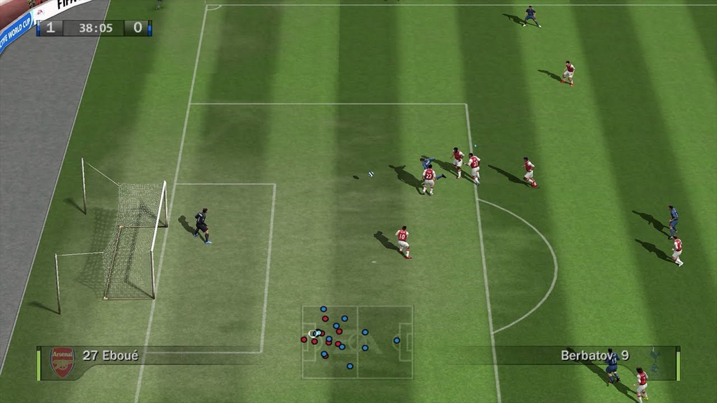 FIFA 08 gameplay for PlayStation 3 (PS3) video game