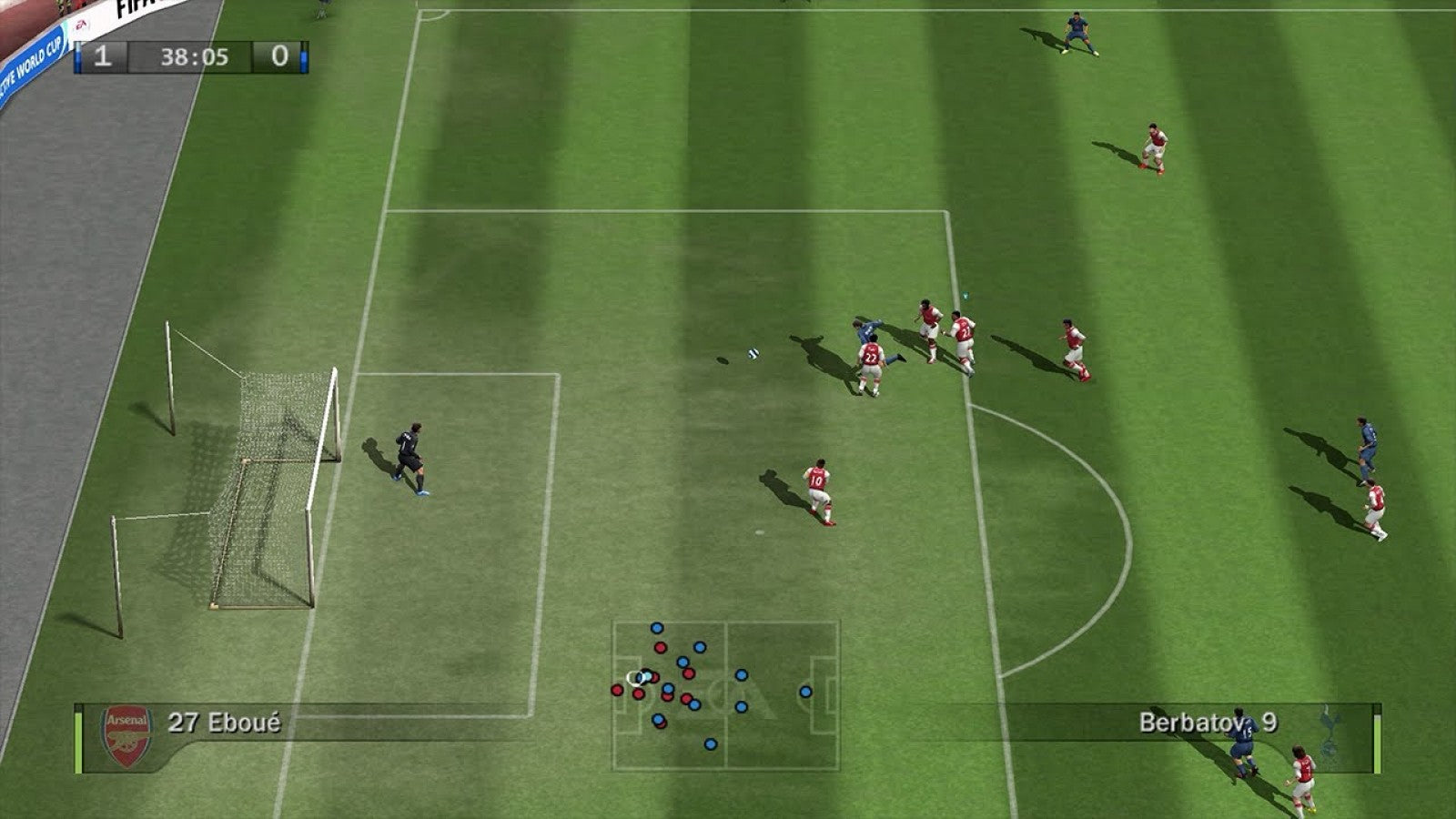 FIFA 08 gameplay for PlayStation 3 (PS3) video game