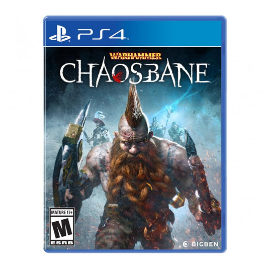 Warhammer: Chaosbane cover art for PlayStation 4 (PS4) video game