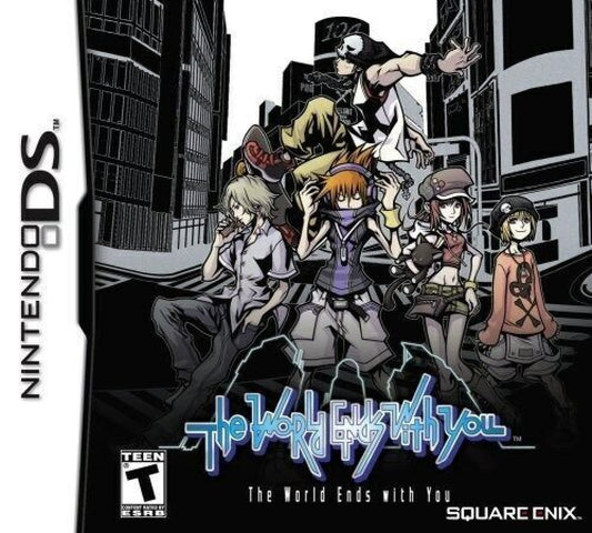 The World Ends With You cover art for Nintendo DS (DS) video game