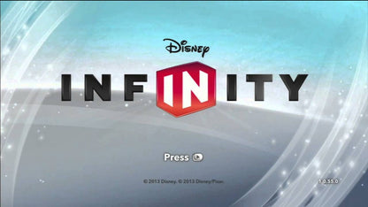 Disney Infinity title screen art for Nintendo Wii (Wii) video game