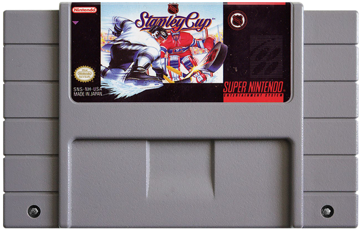 NHL Stanley Cup cartridge for Super Nintendo Entertainment System SNES retro video game