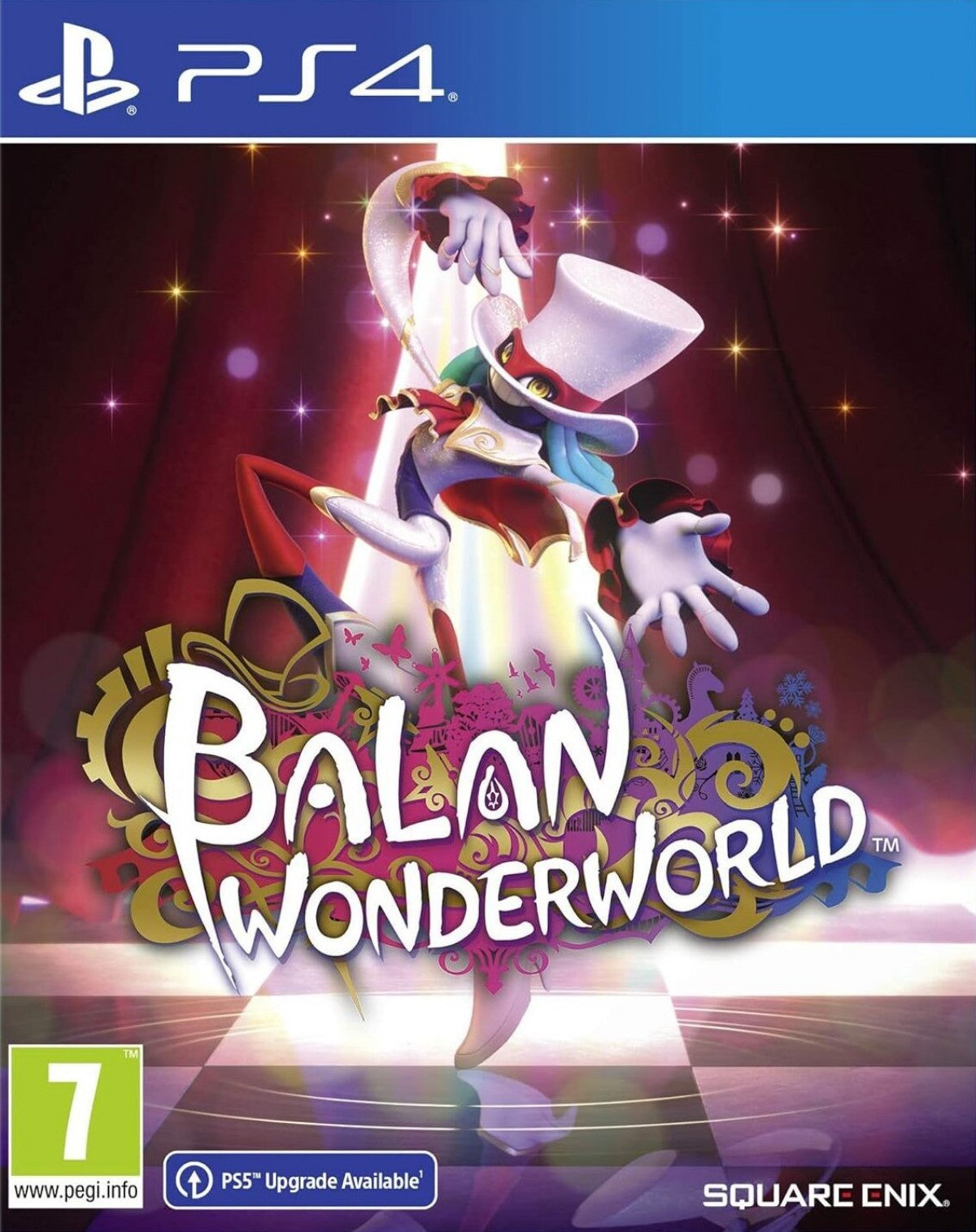 Balan Wonderworld [PAL] cover art for PlayStation 4 (PS4) 3D platformer video game