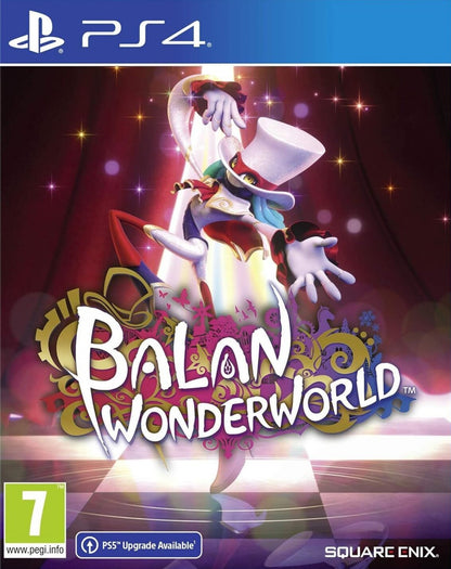 Balan Wonderworld [PAL] cover art for PlayStation 4 (PS4) 3D platformer video game