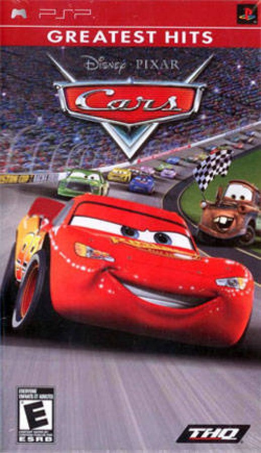 Disney Pixar Cars [Greatest Hits] – PlayStation Portable (PSP) cover art for video game for PSP