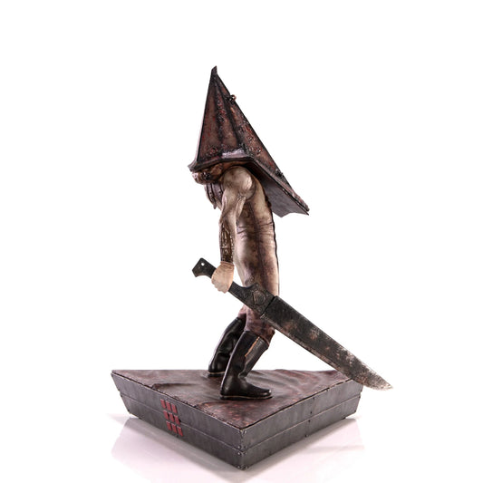 Red Pyramid Thing 18" Premium Resin Statue – Figure, side view