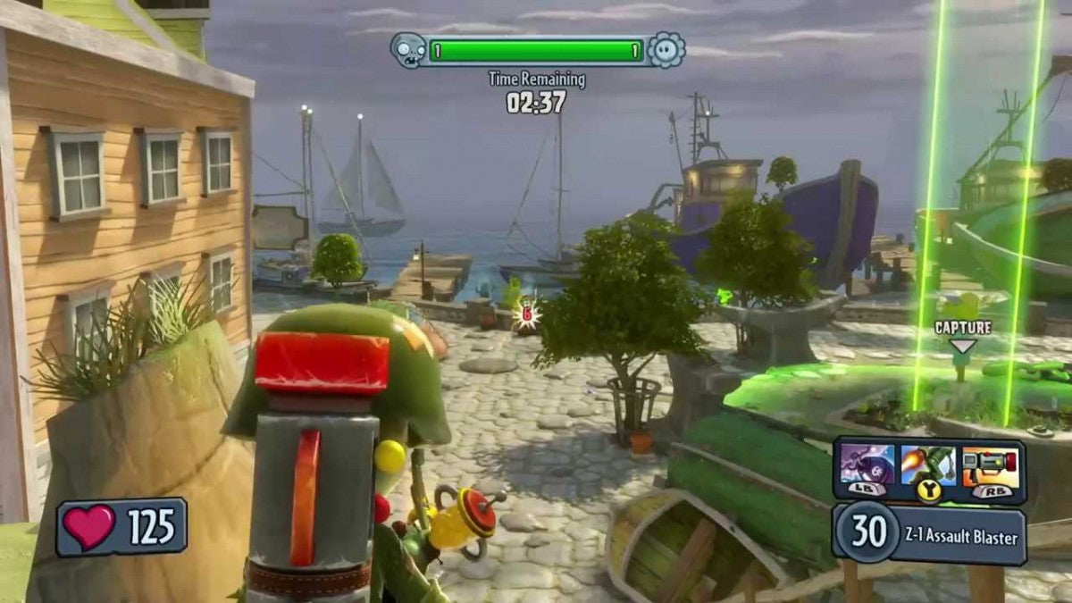 Plants vs Zombies: Garden Warfare gameplay for PlayStation 3 (PS3) video game