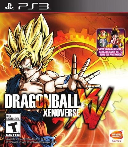 Dragon Ball Xenoverse cover art for PlayStation 3 (PS3) video game