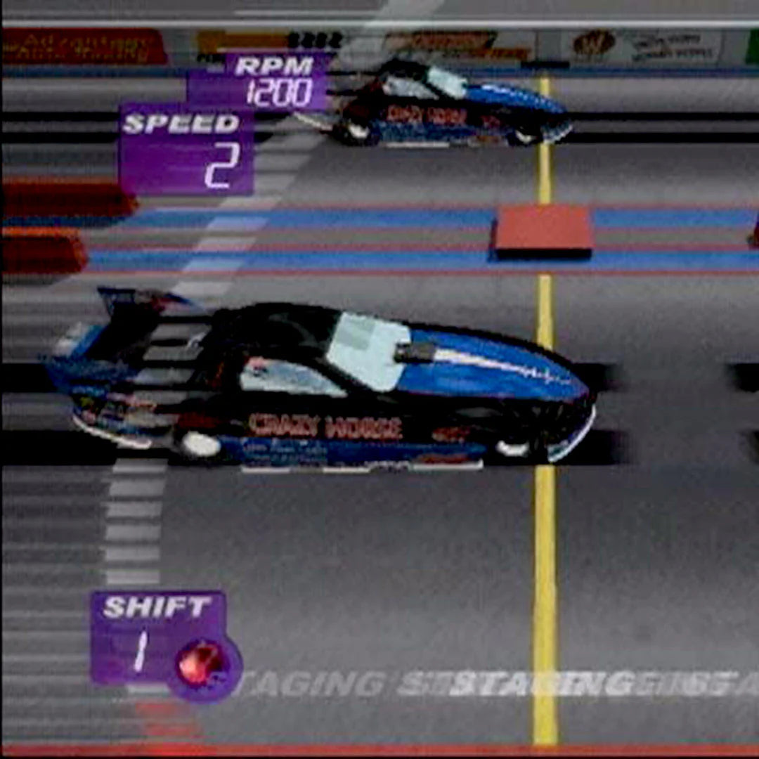 IHRA Professional Drag Racing 2005 gameplay for Playstation 2 (PS2) video game