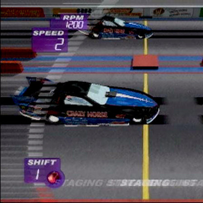 IHRA Professional Drag Racing 2005 gameplay for Playstation 2 (PS2) video game