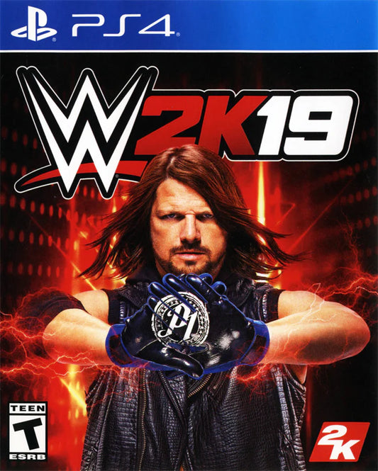 WWE 2K19 cover art for PlayStation 4 (PS4) video game