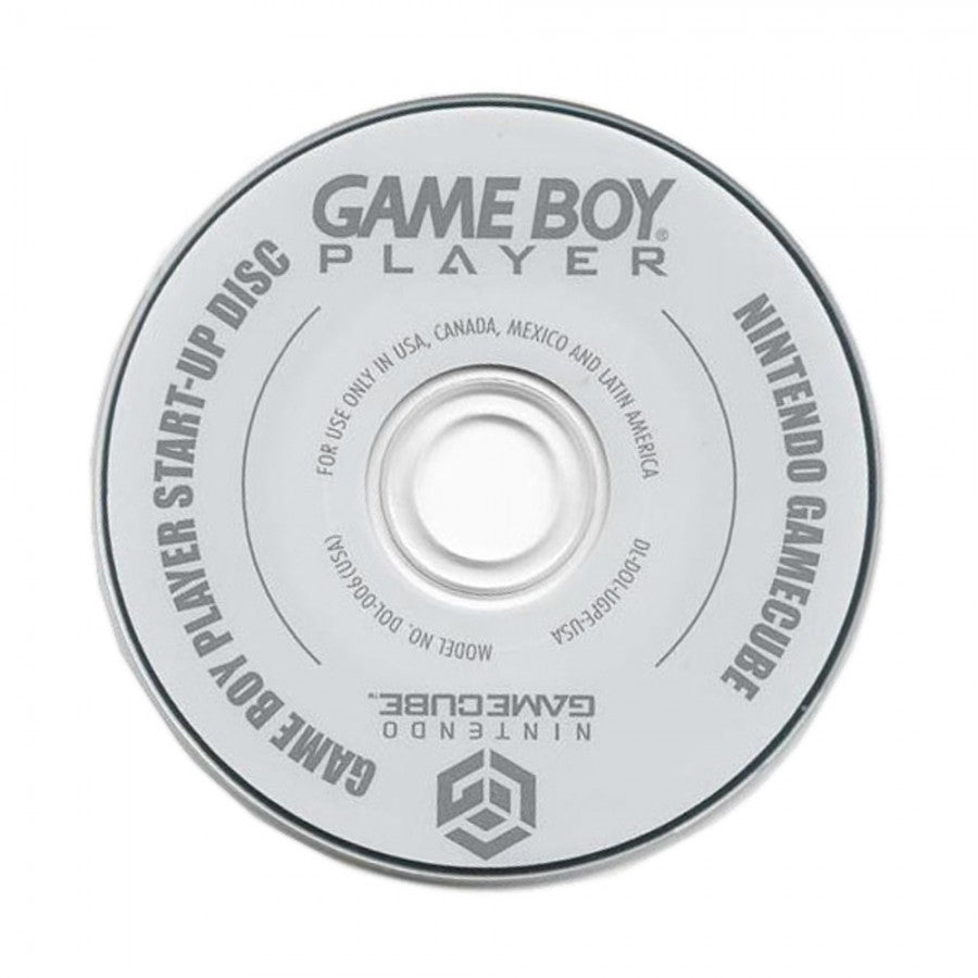 Gameboy Player start up disc for Nintendo GameCube