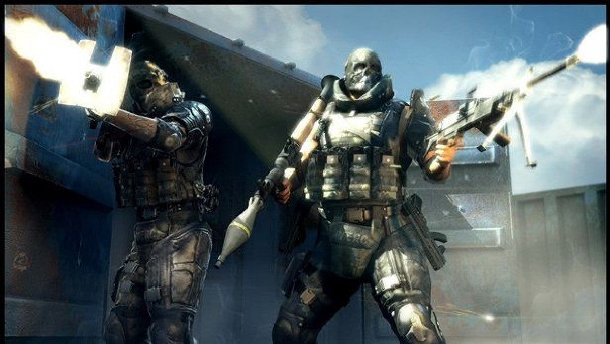 Army of Two Xbox 360 co-op third-person shooter with tactical teamwork and intense combat missions gameplay