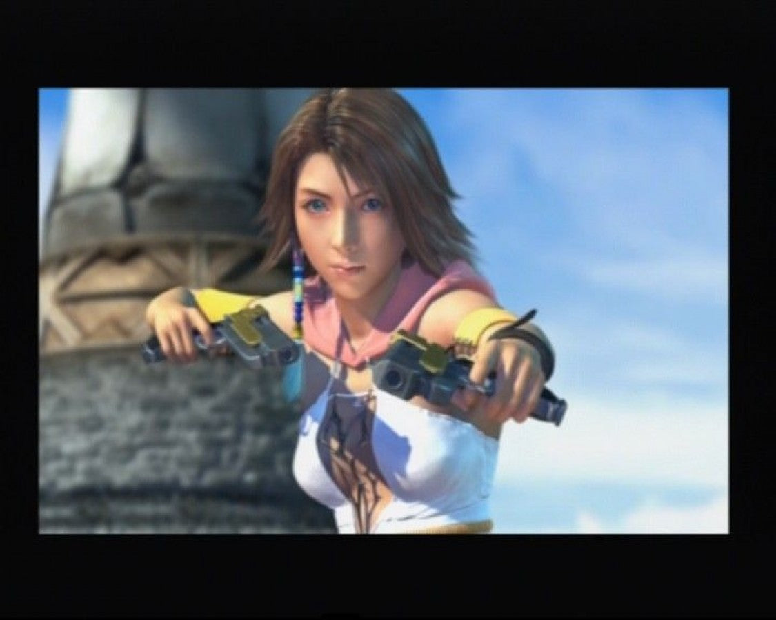Final Fantasy X-2 gameplay for PlayStation 2 (PS2) fantasy role-playing adventure video game