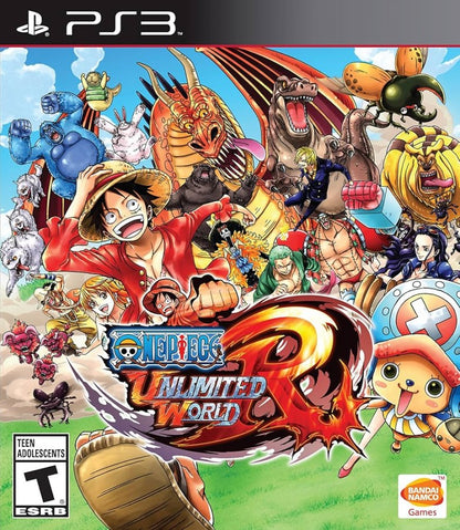 One Piece: Unlimited World Red cover art for PlayStation 3 (PS3) video game