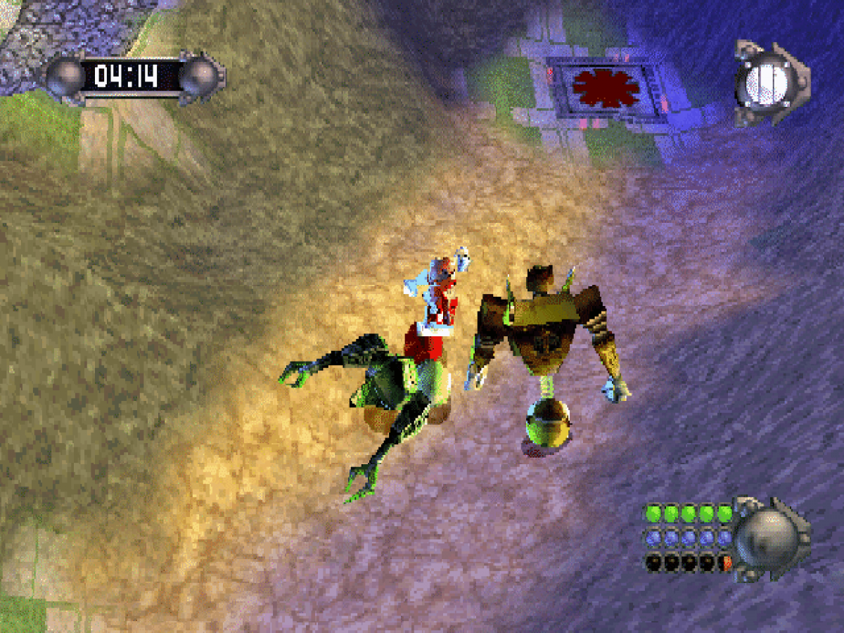 Ball Breakers gameplay image for PlayStation 1 (PS1) retro arcade style video game