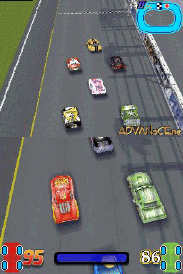 Disney Pixar Cars gameplay for Nintendo DS (DS) racing adventure video game