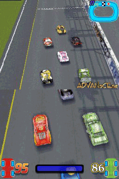 Disney Pixar Cars gameplay for Nintendo DS (DS) racing adventure video game