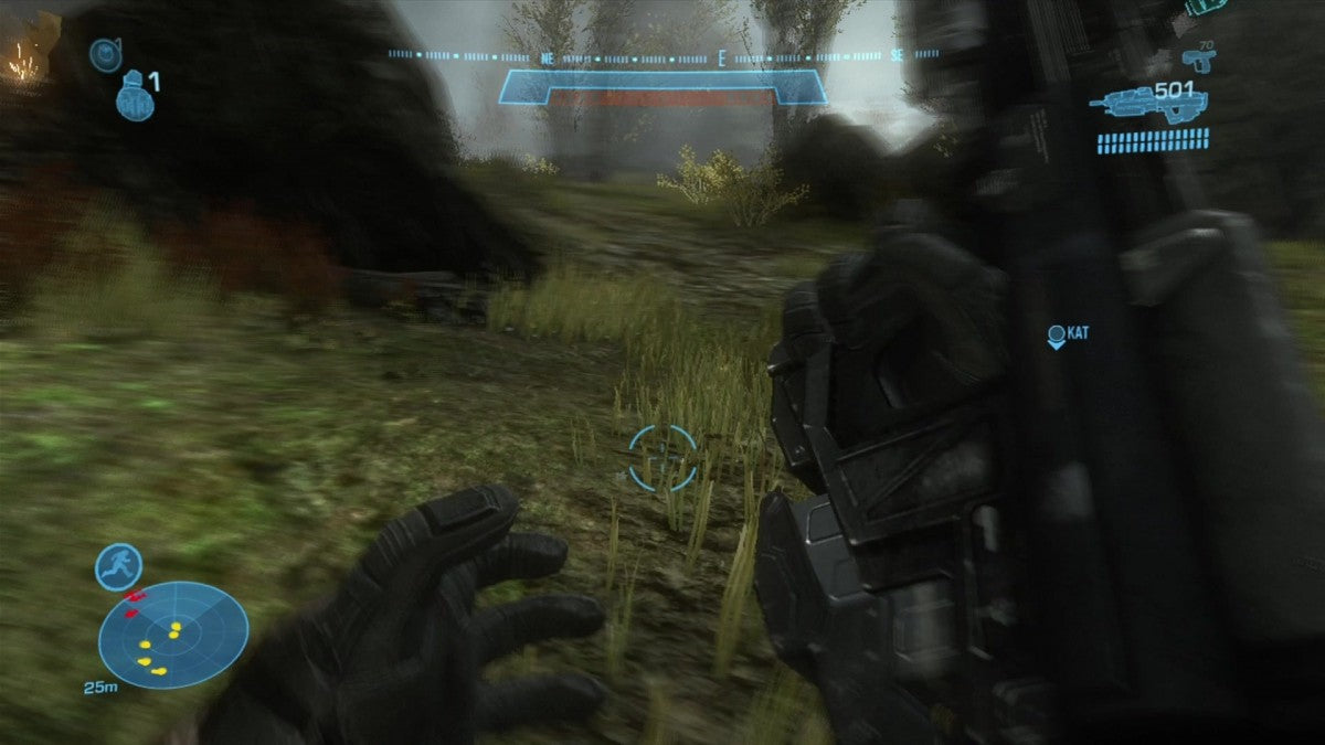 Halo: Reach [Platinum Hits] gameplay for Xbox 360 (X360) sci-fi first-person shooter video game