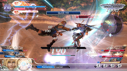 Dissidia Final Fantasy NT – PlayStation 4 (PS4) video game gameplay, fighting RPG by Square Enix