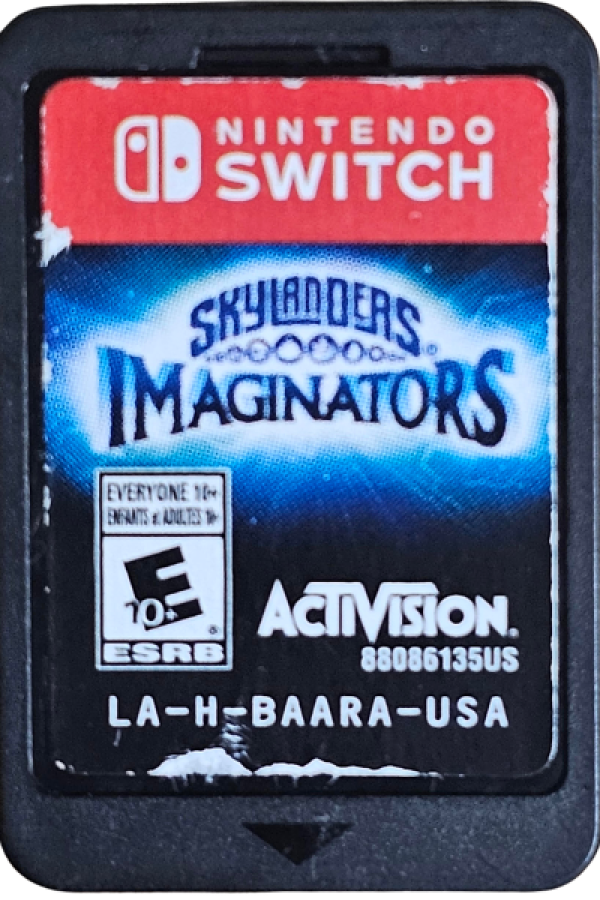 Skylanders Imaginators Game Only Nintendo Switch NS video game featuring action adventure gameplay Skylanders characters imaginative hero creation custom character building elemental powers portal master abilities fantasy world exploration enemy battles collectible character support puzzle solving combat challenges villains and colorful magical environments game only edition without original extras Nintendo Switch adventure gaming retro video game collection collectible gaming appeal