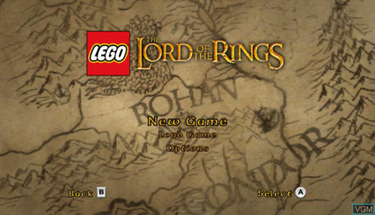 LEGO Lord of the Rings Nintendo Wii Wii video game featuring action adventure gameplay based on The Lord of the Rings iconic LEGO characters Middle earth exploration puzzle solving combat challenges and cooperative gameplay Nintendo Wii motion control gaming retro video game collection collectible gaming appeal gameplay