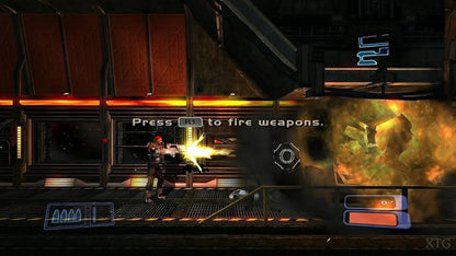 BlowOut PlayStation 2 PS2 for action shooter video game fans featuring side scrolling run and gun gameplay intense alien combat futuristic weapons fast paced platforming sci fi environments explosive action challenging levels classic arcade style gameplay collectible gaming appeal gameplay 