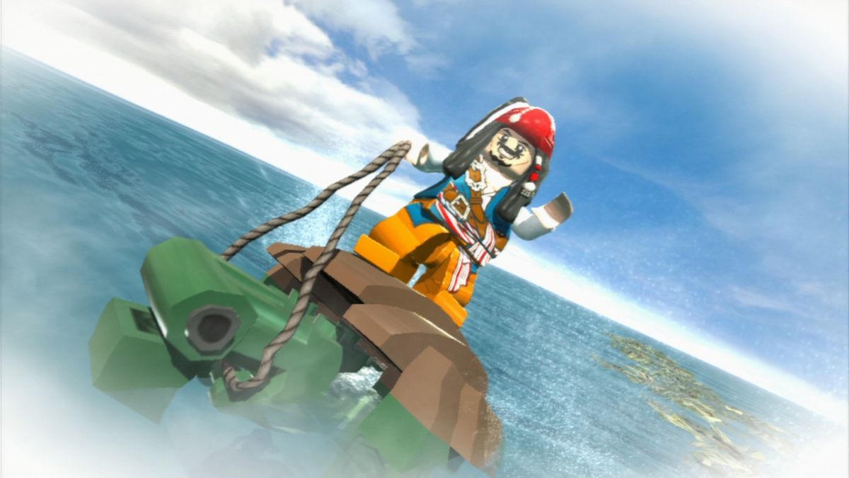 LEGO Pirates of the Caribbean Xbox 360 action-adventure video game featuring brick-based humorous retellings of the first four Pirates of the Caribbean films, cooperative gameplay, character unlocks, ship battles, puzzle solving, and family-friendly exploration built with LEGO’s signature charm and humor. gameplay