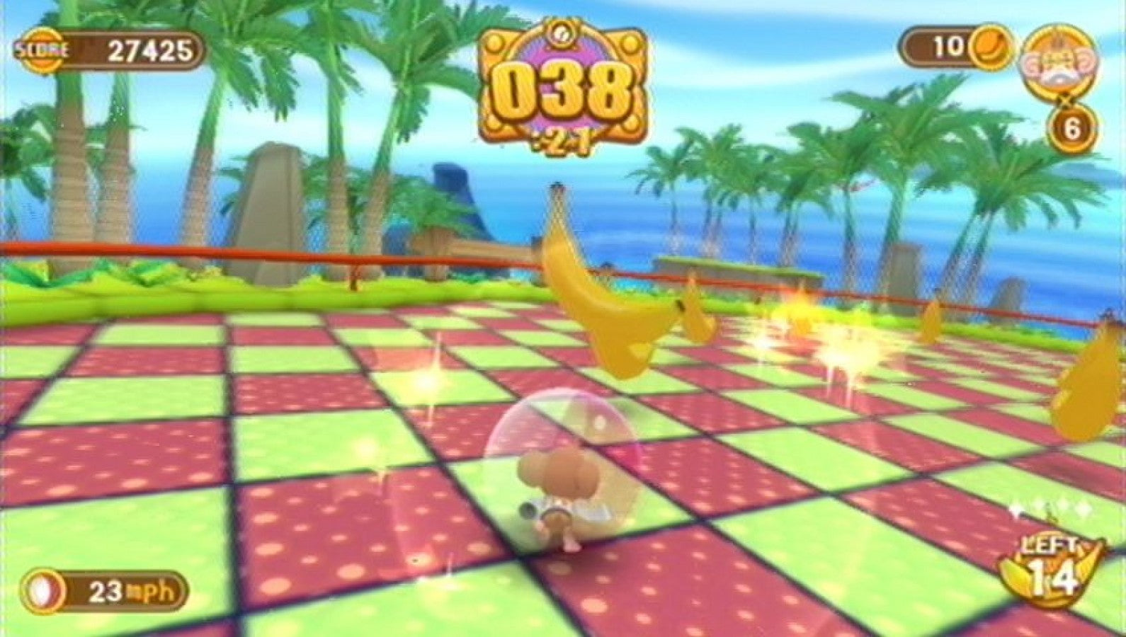 Super Monkey Ball: Banana Blitz – Nintendo Wii (Wii) arcade platformer puzzle action video game gameplay