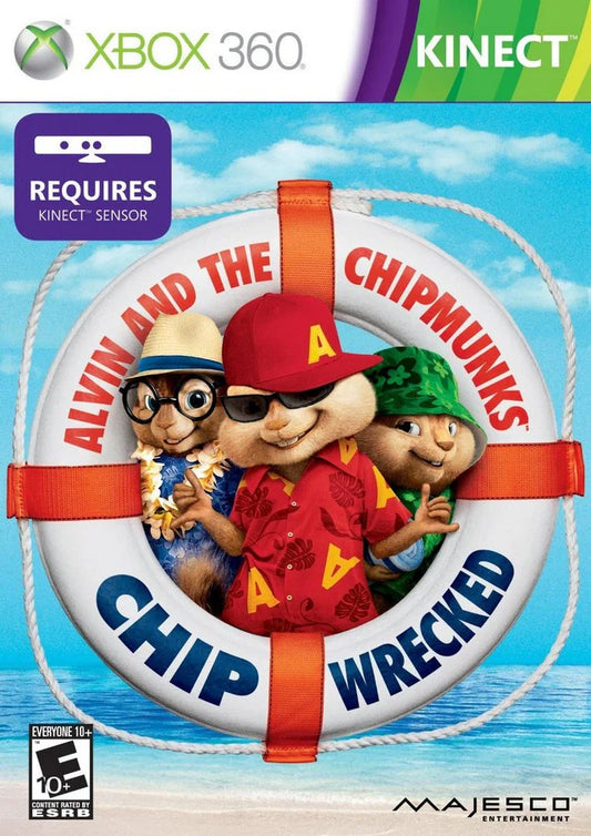Alvin & Chipmunks: Chipwrecked cover art for Xbox 360 (X360) video game
