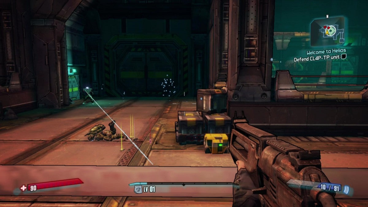 Borderlands: The Pre-Sequel gameplay for Xbox 360 (X360) first-person shooter role-playing video game