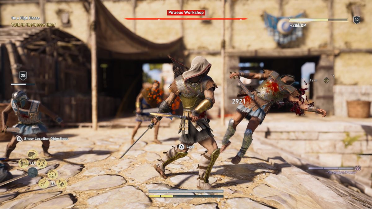 PlayStation 4 Assassin's Creed Odyssey Gold Edition gameplay open world action RPG