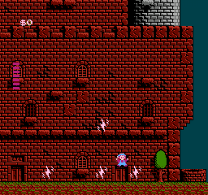 Milon's Secret Castle gameplay image for Nintendo Entertainment System (NES) retro video game