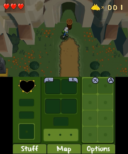 Adventure Time: The Secret of the Nameless Kingdom [CIB] gameplay for Nintendo 3DS (3DS) action adventure video game
