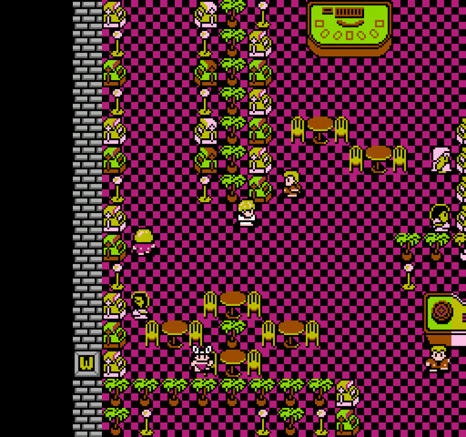 Casino Kid gameplay image for Nintendo Entertainment System (NES) retro video game