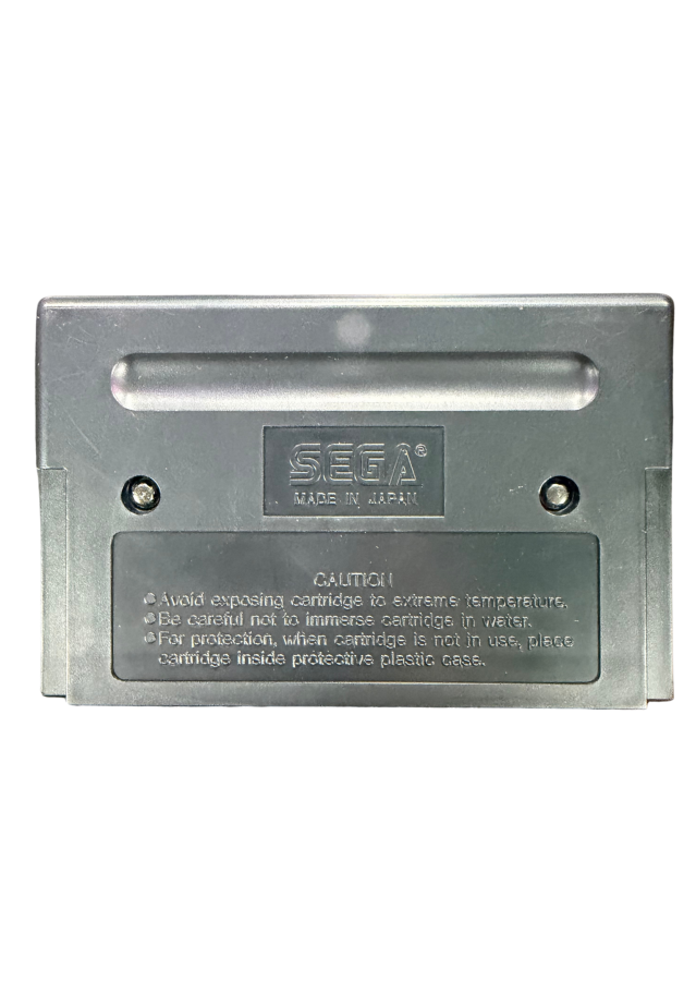 Gain Ground Sega Genesis GEN for arcade action strategy video game fans featuring tactical combat multiple playable warriors enemy battles challenging stages cooperative multiplayer strategic positioning and classic Sega arcade gameplay collectible retro Genesis gaming appeal back of cartridge