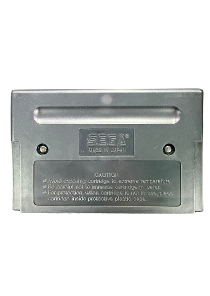 Gain Ground Sega Genesis GEN for arcade action strategy video game fans featuring tactical combat multiple playable warriors enemy battles challenging stages cooperative multiplayer strategic positioning and classic Sega arcade gameplay collectible retro Genesis gaming appeal back of cartridge