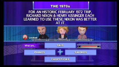 Jeopardy – Nintendo Wii (Wii) trivia game show party video game gameplay