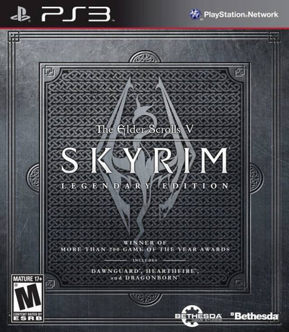 The Elder Scrolls V: Skyrim [Legendary Edition] cover art for PlayStation 3 (PS3) video game