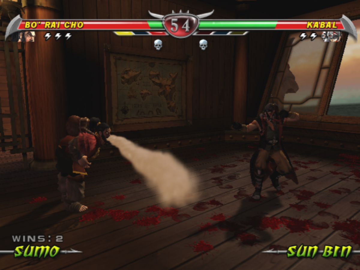 Mortal Kombat Deception Premium Pack PlayStation 2 (PS2) fighting video game gameplay