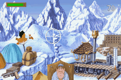 Chicken Shoot 2 gameplay for Game Boy Advance GBA video game