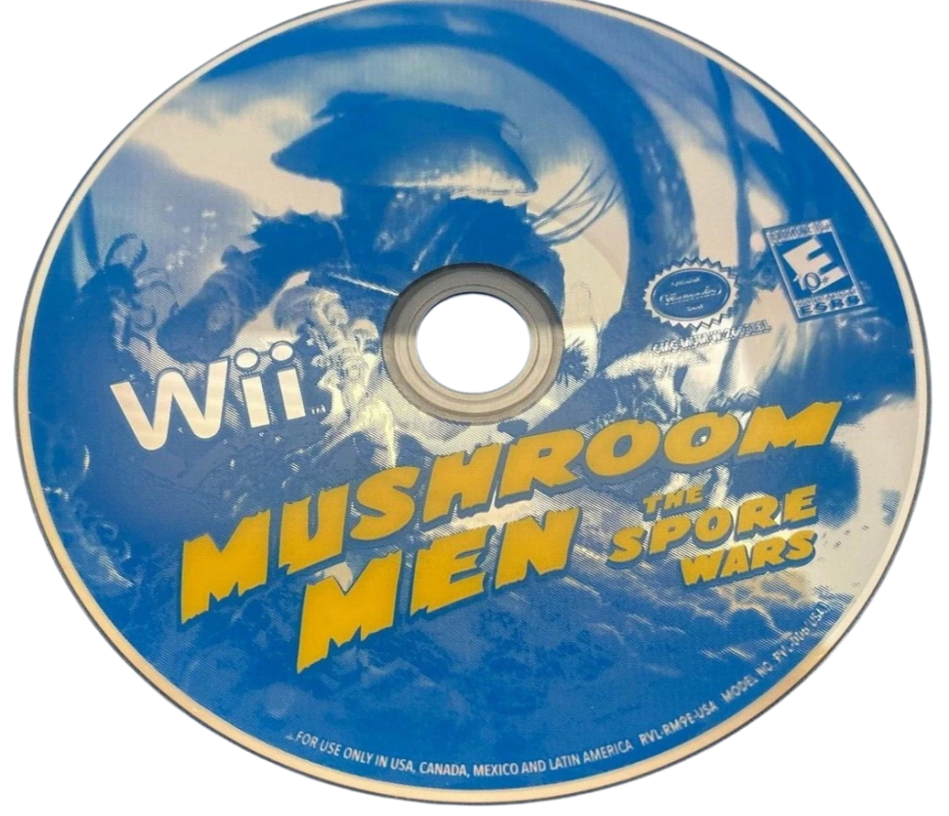 Mushroom Men: The Spore Wars – Nintendo Wii (Wii) action-adventure platformer shooter video game disc