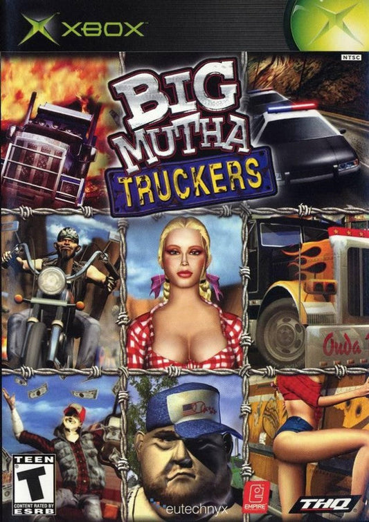 Big Mutha Truckers cover art for Xbox (XBOX) video game