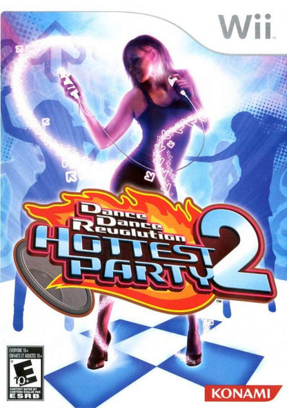 Dance Dance Revolution Hottest Party 2 cover art for Nintendo Wii Wii video game