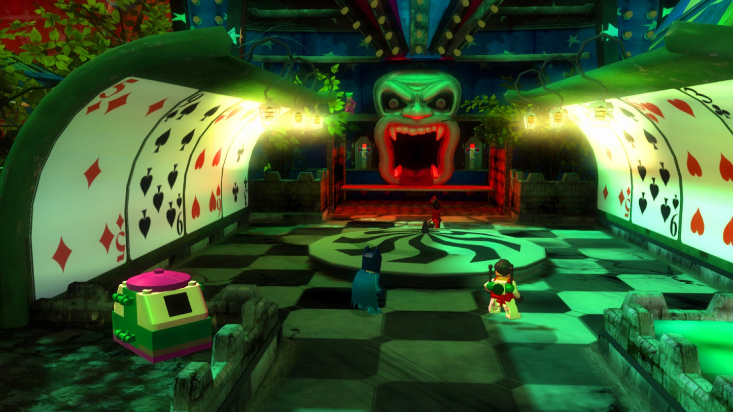 LEGO Batman Greatest Hits PS2 game featuring family friendly action adventure gameplay, cooperative play, and classic LEGO humor set in the Batman universe gameplay