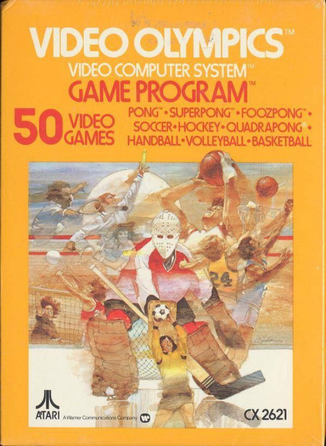 Video Olympics cover art for Atari 2600 video game