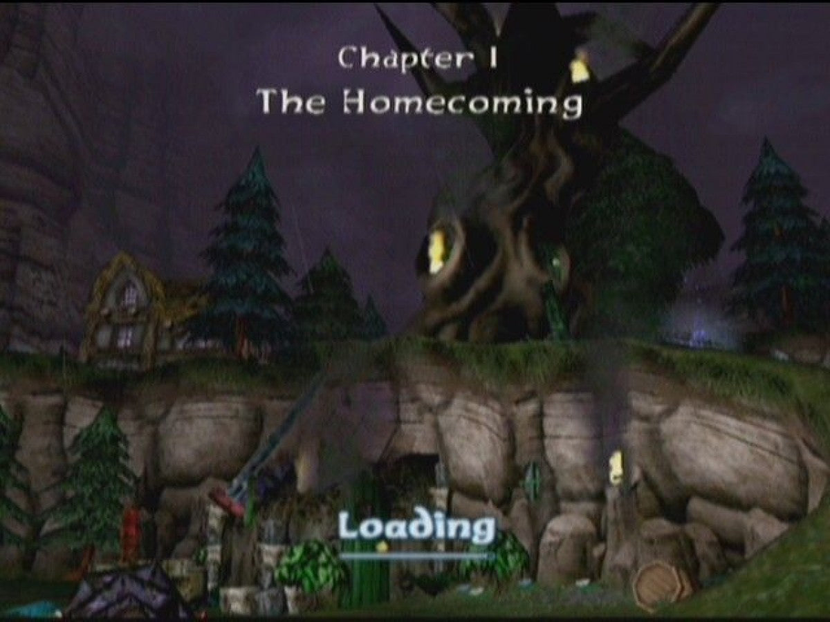Nightcaster Defeat the Darkness Xbox game featuring action RPG gameplay, spellcasting combat, and dark fantasy dungeon exploration gameplay
